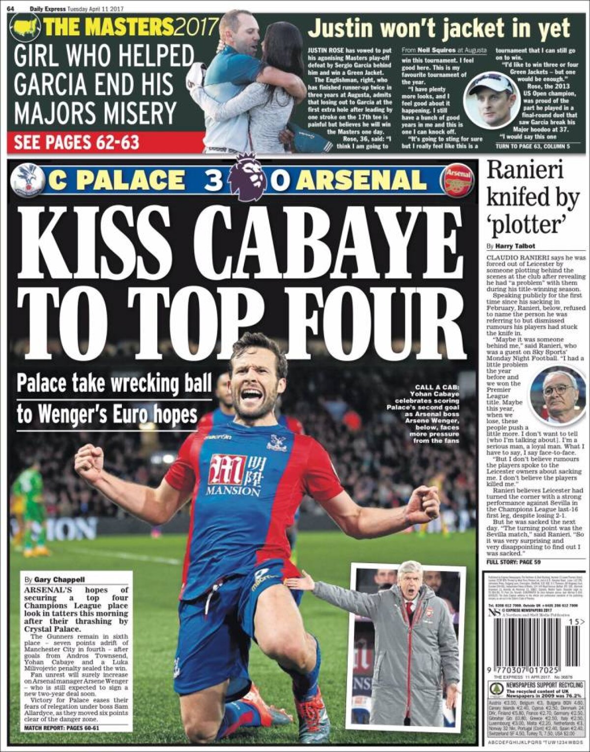 Ce scriu azi ziarele de sport din lume (11 aprilie 2017)