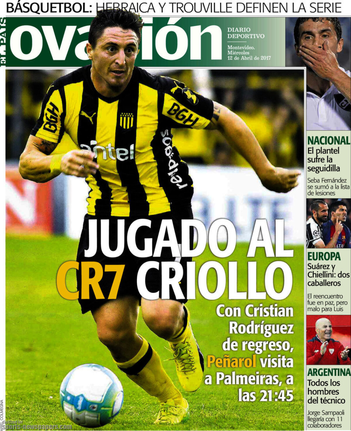 Ce scriu azi ziarele de sport din lume (12 aprilie 2017)