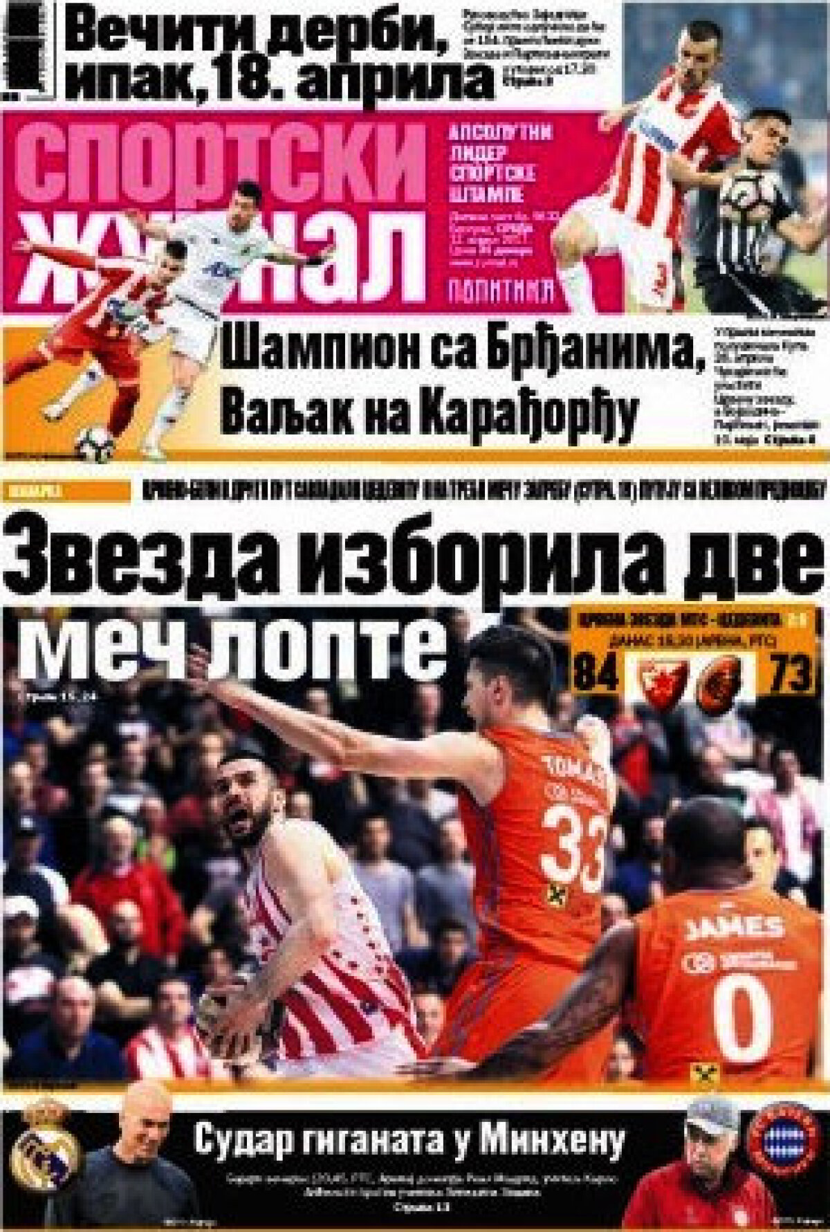 Ce scriu azi ziarele de sport din lume (12 aprilie 2017)