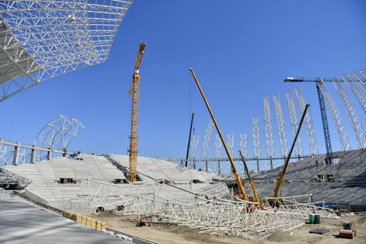 FOTO+VIDEO EXCLUSIV » 5 detalii inedite despre noul stadion din Bănie + Când va fi inaugurată arena