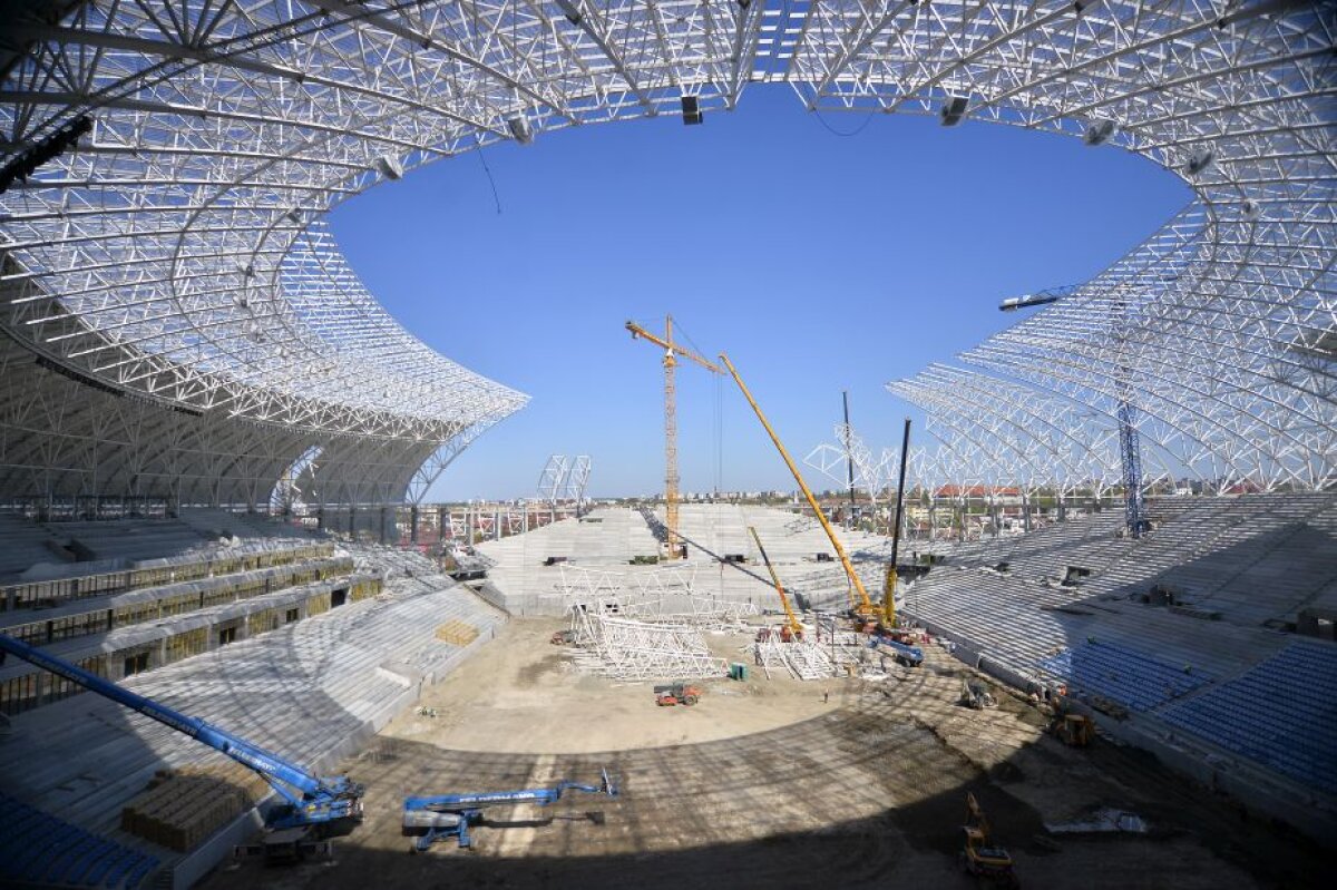 FOTO+VIDEO EXCLUSIV » 5 detalii inedite despre noul stadion din Bănie + Când va fi inaugurată arena