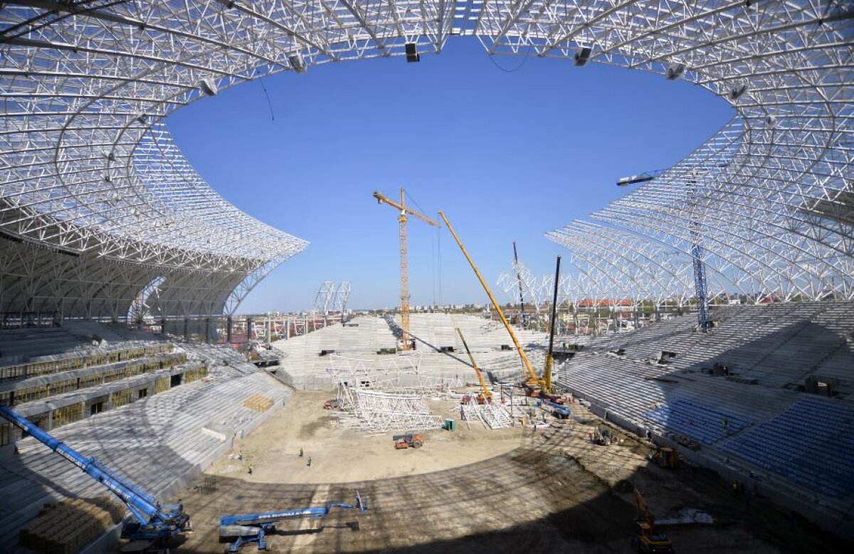 FOTO+VIDEO EXCLUSIV » 5 detalii inedite despre noul stadion din Bănie + Când va fi inaugurată arena