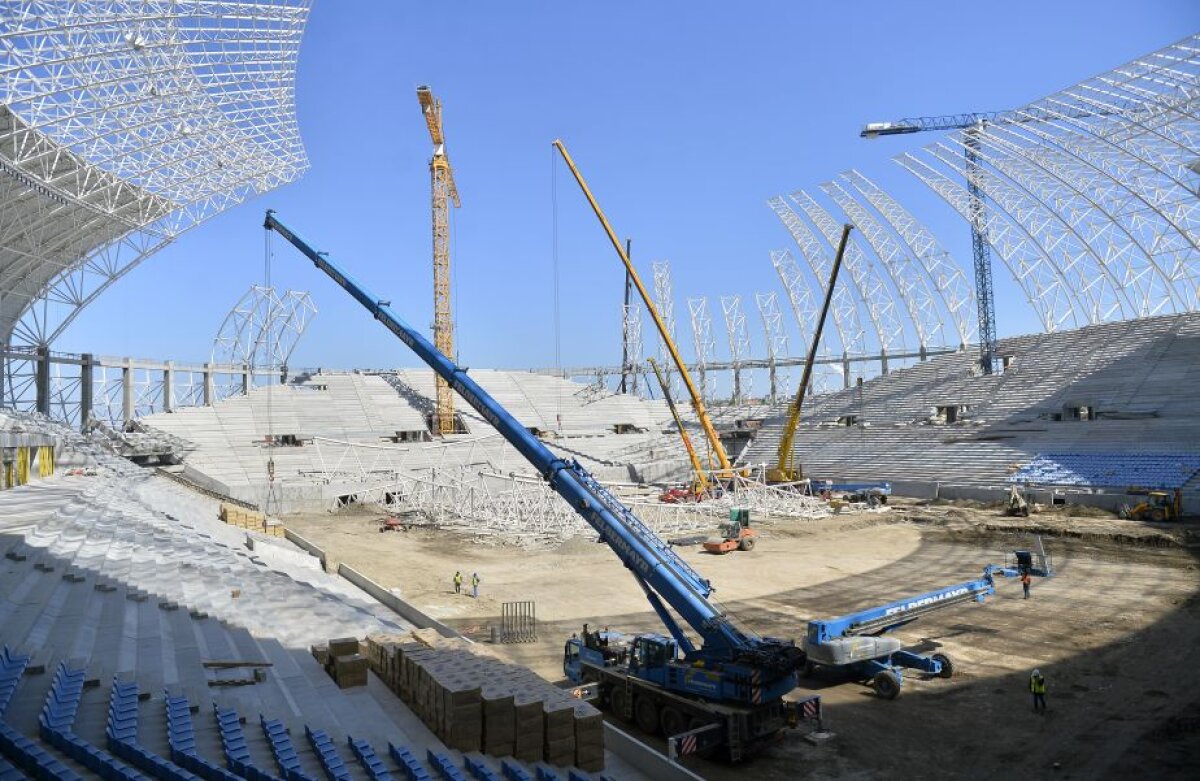 FOTO+VIDEO EXCLUSIV » 5 detalii inedite despre noul stadion din Bănie + Când va fi inaugurată arena