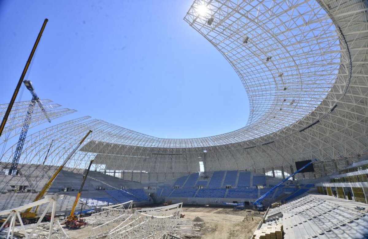 FOTO+VIDEO EXCLUSIV » 5 detalii inedite despre noul stadion din Bănie + Când va fi inaugurată arena