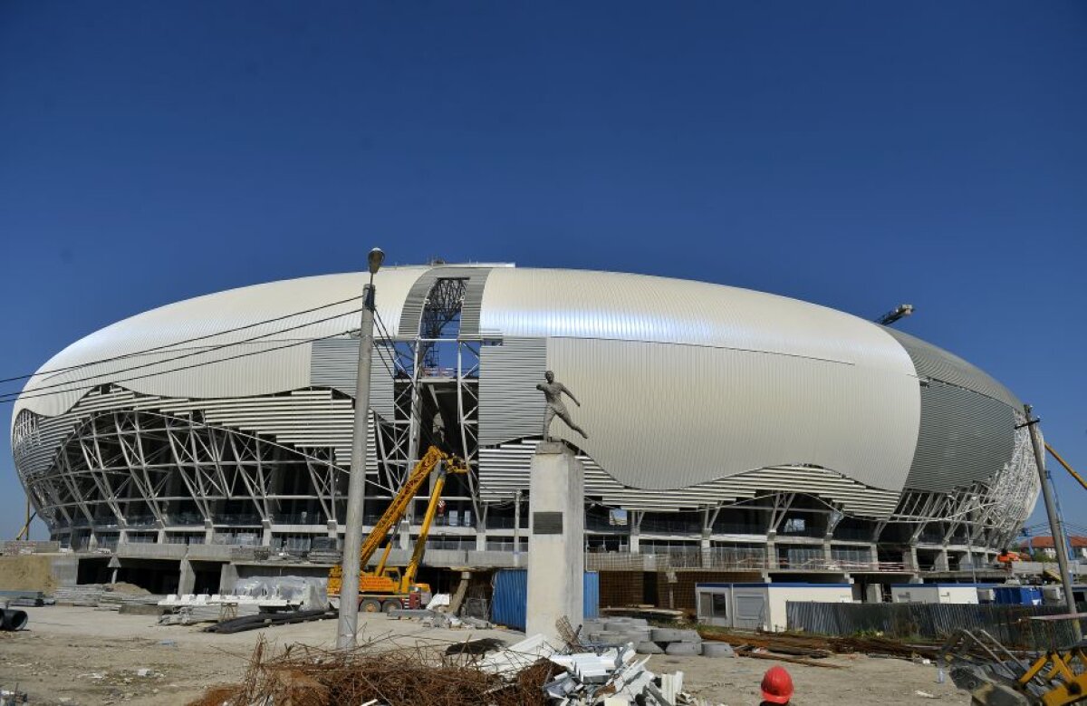FOTO+VIDEO EXCLUSIV » 5 detalii inedite despre noul stadion din Bănie + Când va fi inaugurată arena
