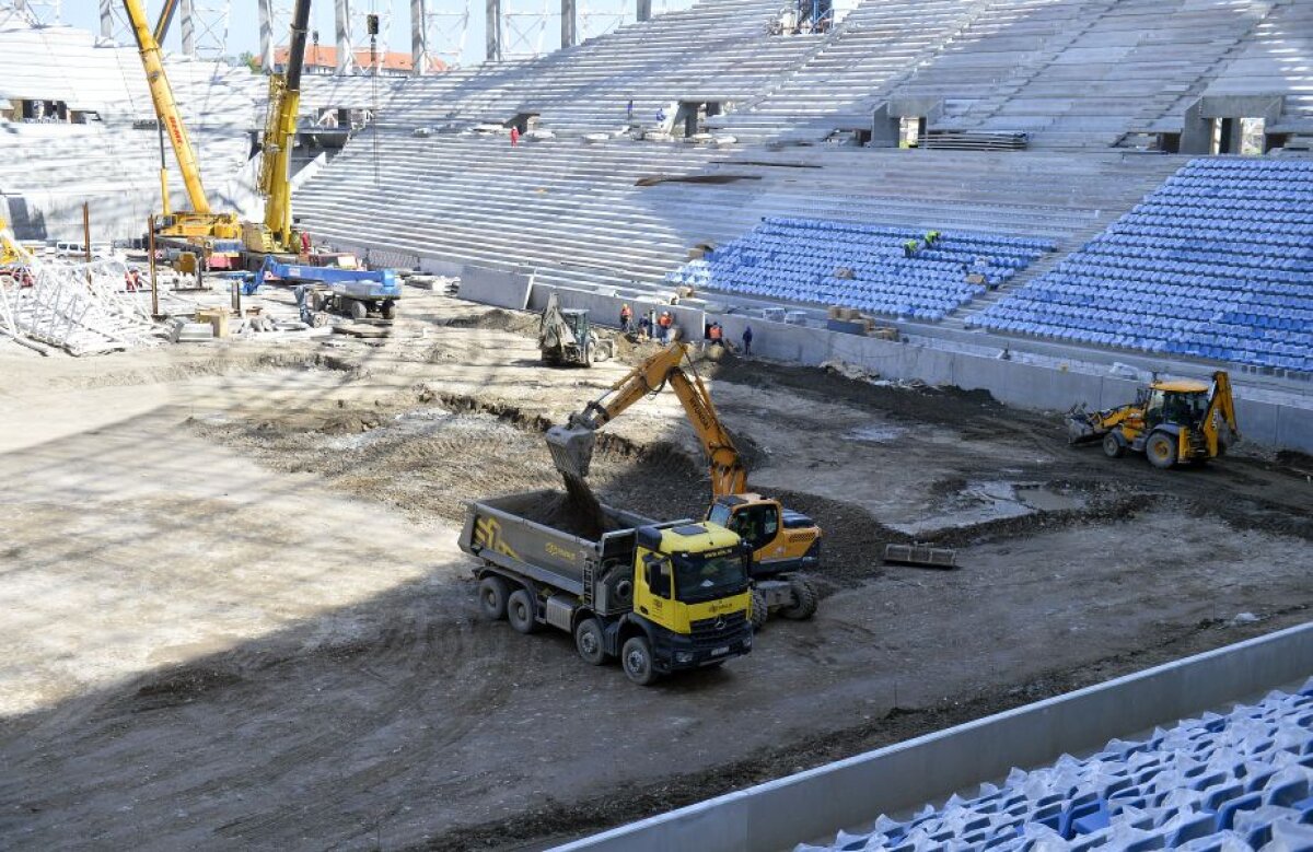 FOTO+VIDEO EXCLUSIV » 5 detalii inedite despre noul stadion din Bănie + Când va fi inaugurată arena
