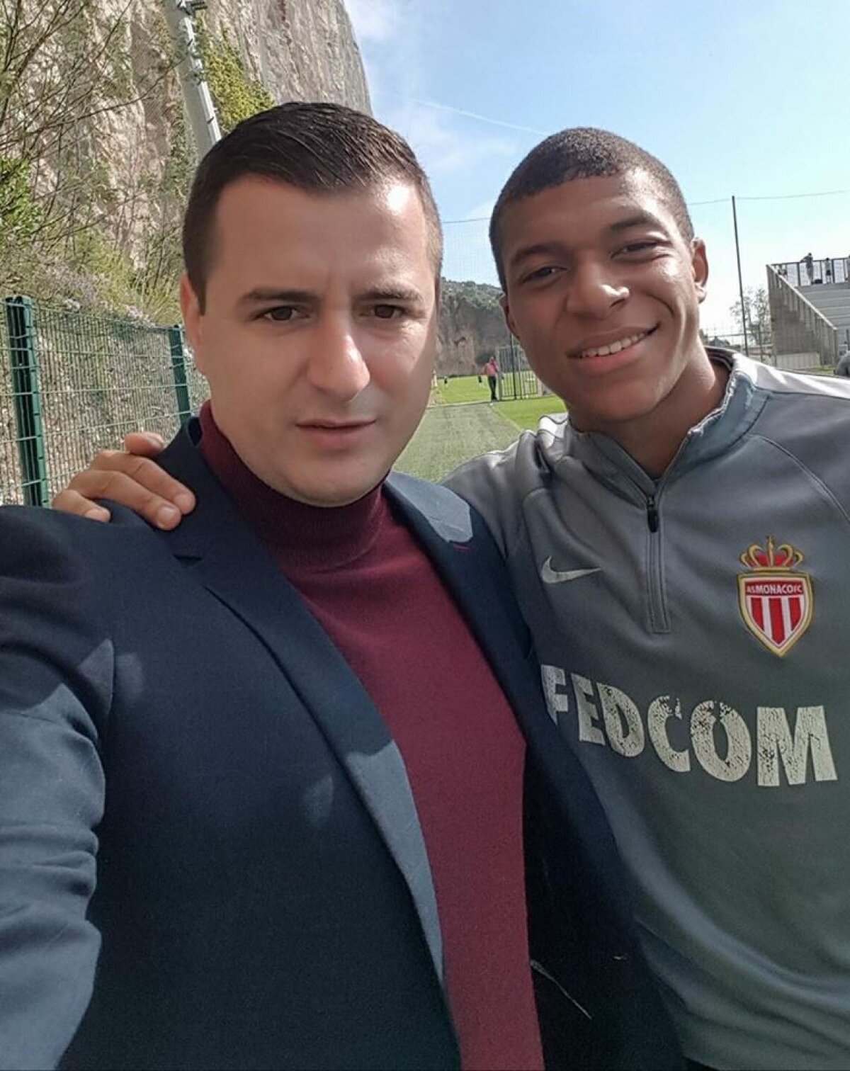 FOTO Întâlnire de gradul 0 între Zicu și antrenorul lui AS Monaco: "E cel mai bun din lume"