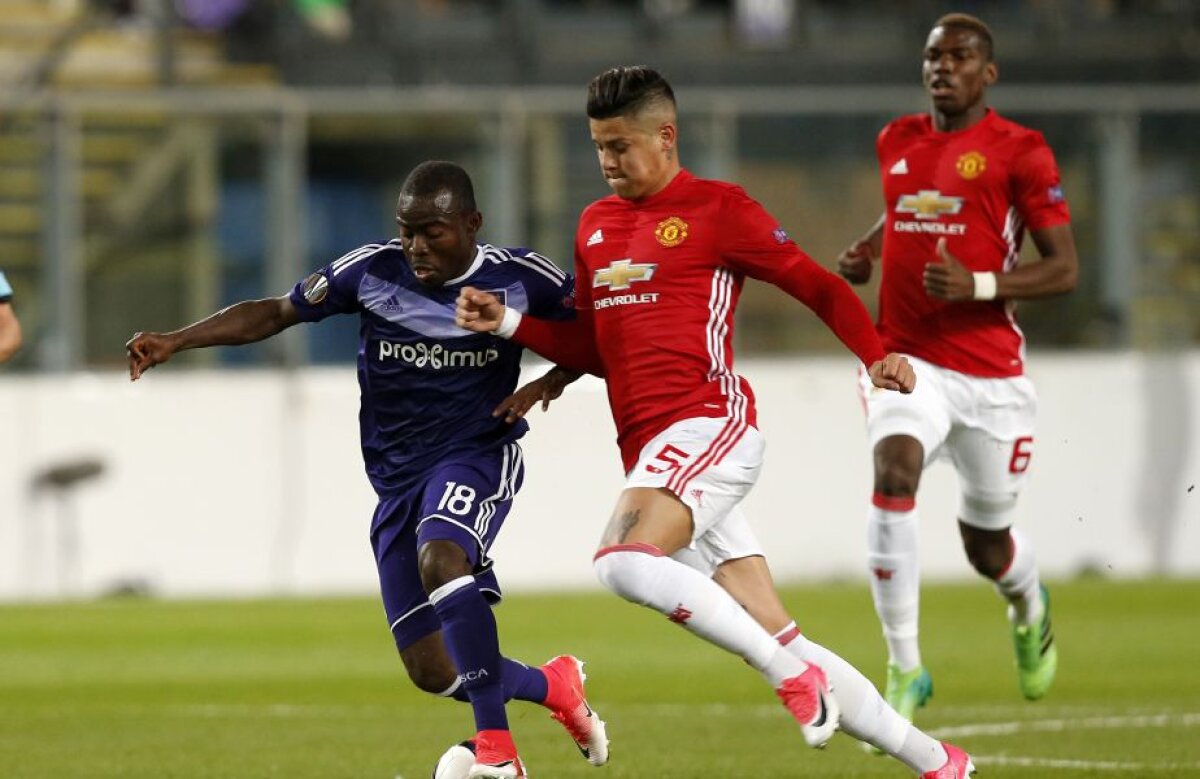 FOTO + VIDEO Toate rezultatele turului sferturilor Europa League » Anderlecht, egala lui Manchester United » Victorii spectaculoase pentru Celta Vigo și Lyon