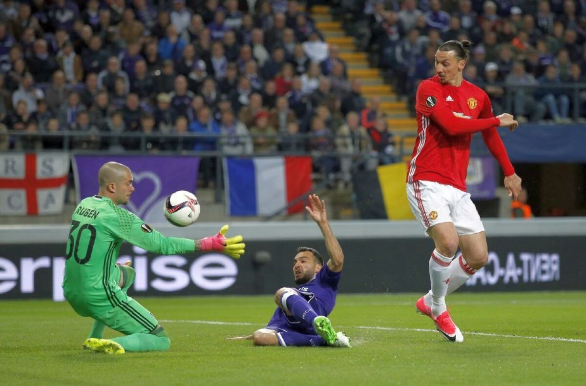 FOTO + VIDEO Toate rezultatele turului sferturilor Europa League » Anderlecht, egala lui Manchester United » Victorii spectaculoase pentru Celta Vigo și Lyon