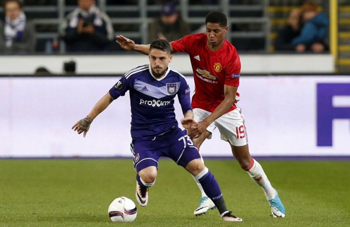 FOTO + VIDEO Toate rezultatele turului sferturilor Europa League » Anderlecht, egala lui Manchester United » Victorii spectaculoase pentru Celta Vigo și Lyon