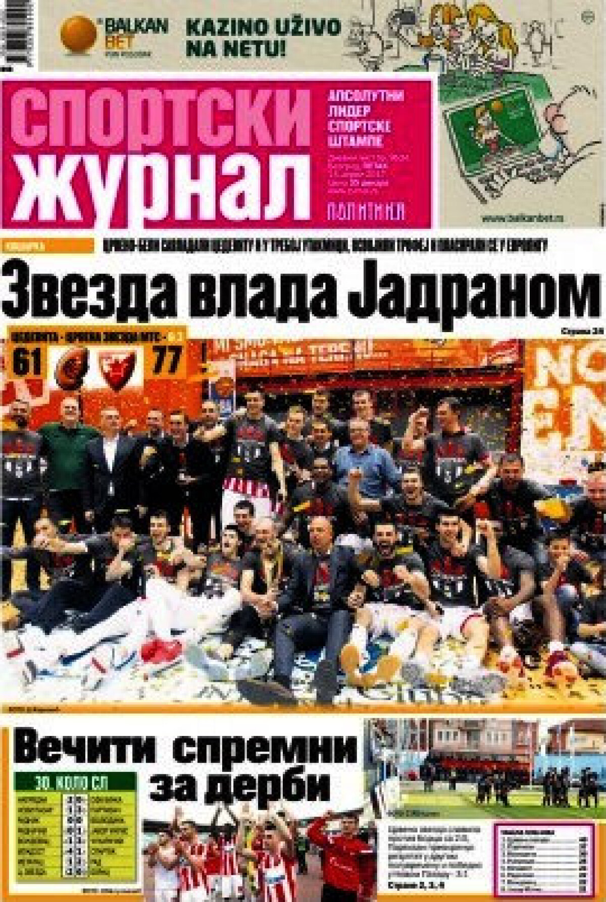 Ce scriu azi ziarele de sport din lume (14 aprilie 2017)