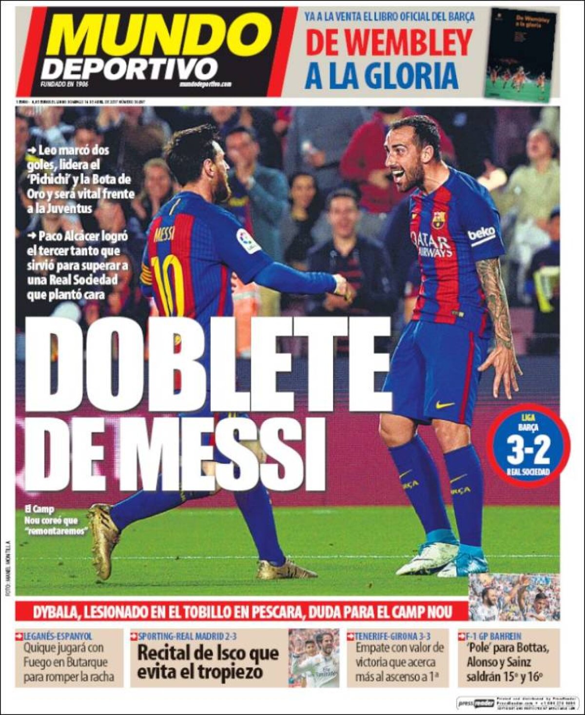 Ce scriu azi ziarele de sport din lume (16 aprilie 2017)