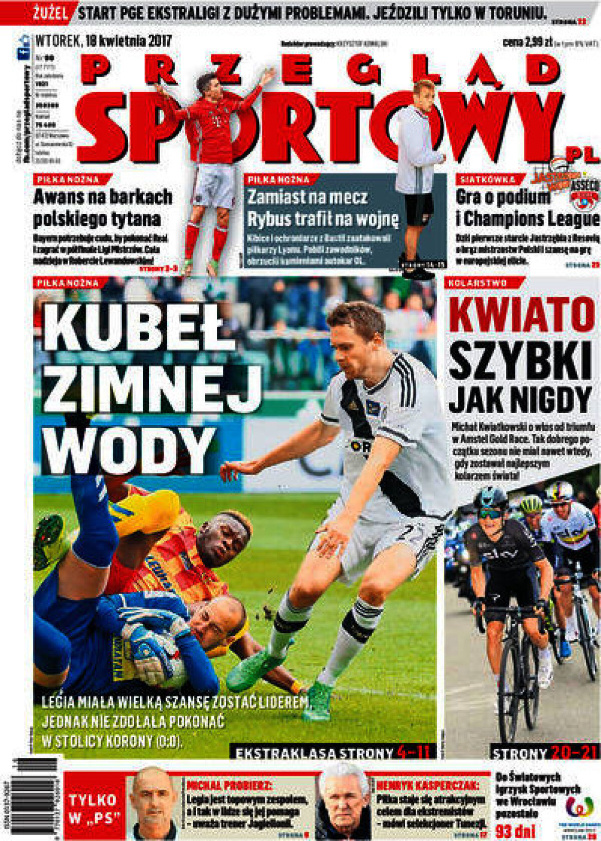 Ce scriu azi ziarele de sport din lume (18 aprilie 2017)