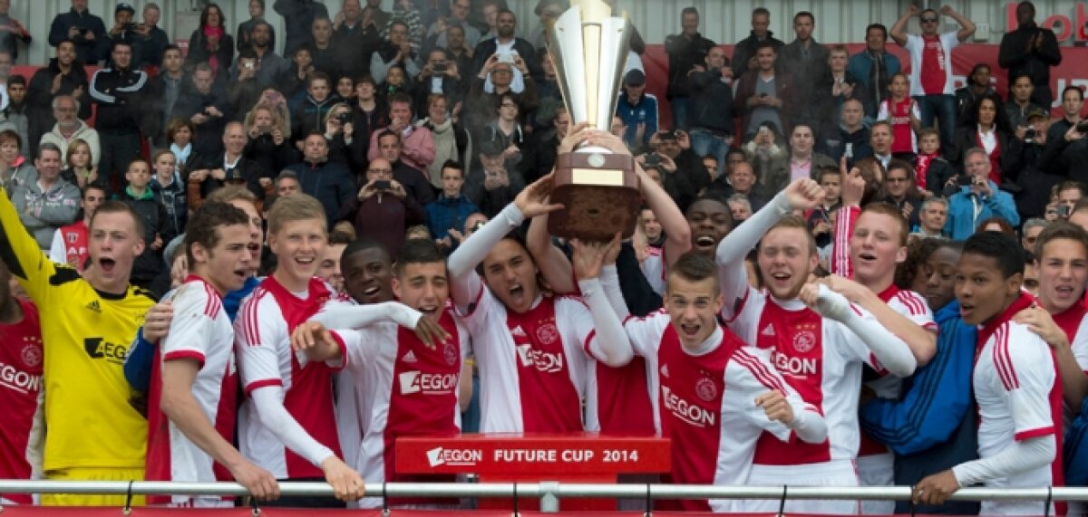 VIDEO Ajax U17 a câștigat Future Cup » Un junior român a fost decisiv pentru olandezi