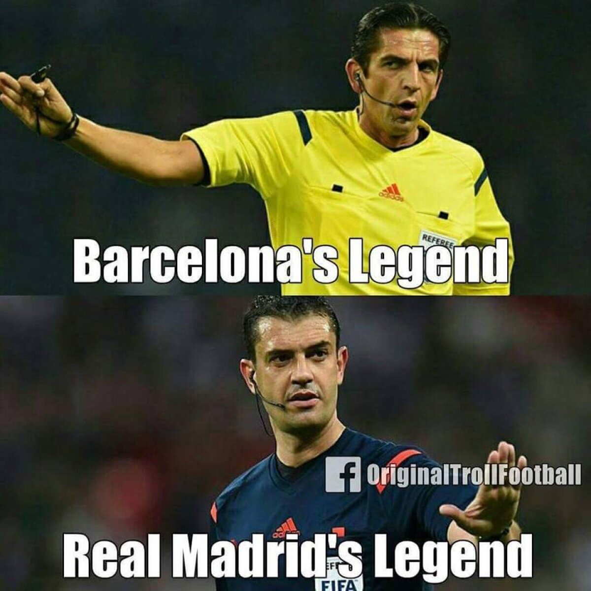 GALERIE FOTO 25 de glume după scandalul din Champions League de la Real - Bayern » Kassai e ținta preferată :)