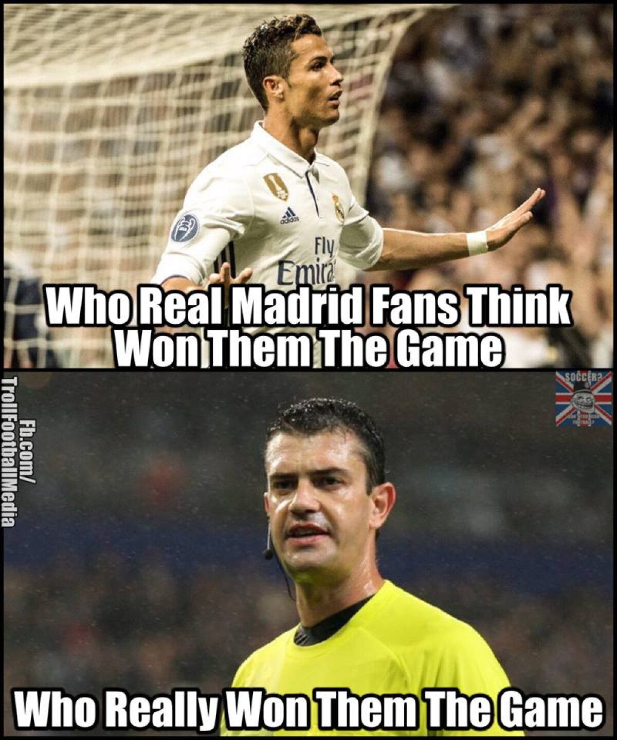 GALERIE FOTO 25 de glume după scandalul din Champions League de la Real - Bayern » Kassai e ținta preferată :)