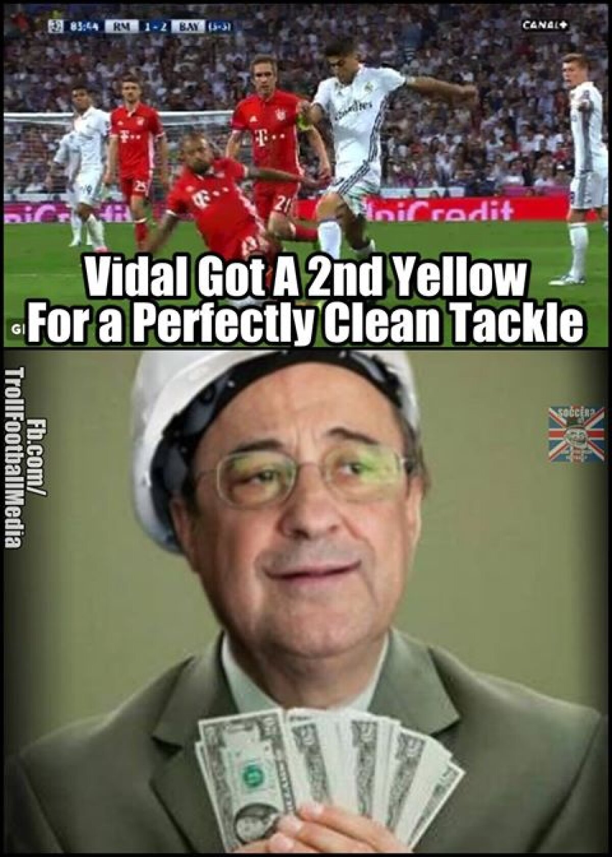 GALERIE FOTO 25 de glume după scandalul din Champions League de la Real - Bayern » Kassai e ținta preferată :)