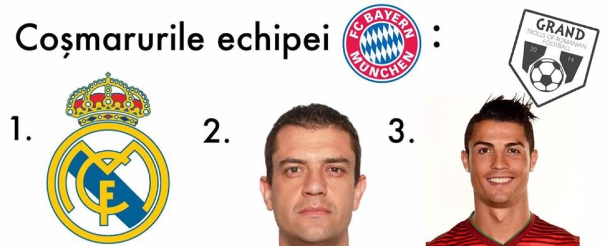 GALERIE FOTO 25 de glume după scandalul din Champions League de la Real - Bayern » Kassai e ținta preferată :)
