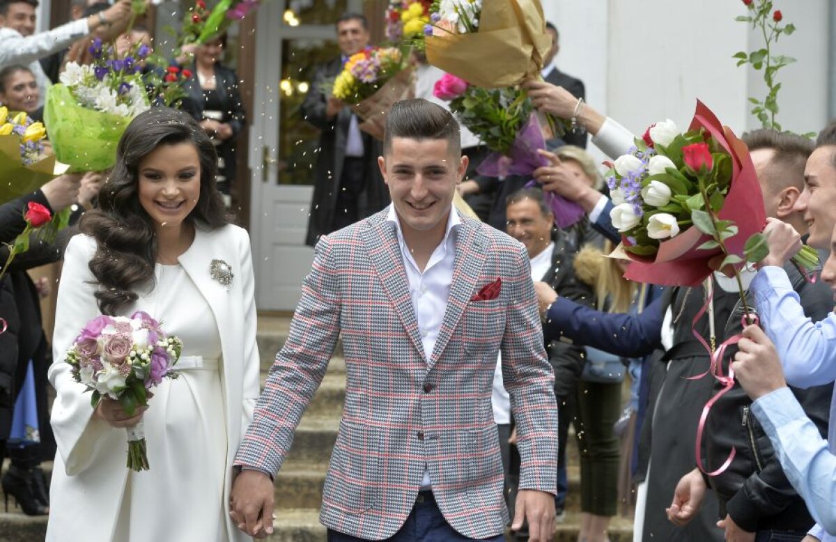 GALERIE FOTO Primele imagini de la cununia civilă a lui Steliano Filip » Cine vor fi nașii cuplului