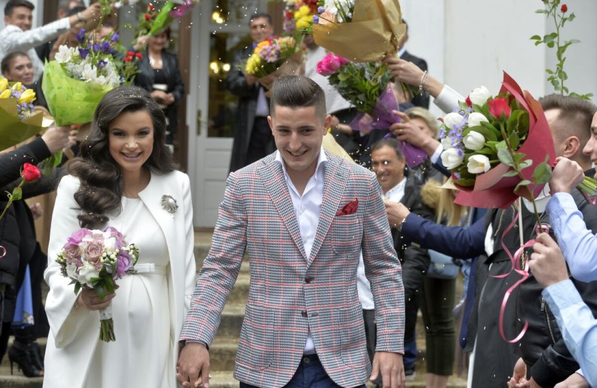 GALERIE FOTO Primele imagini de la cununia civilă a lui Steliano Filip » Cine vor fi nașii cuplului