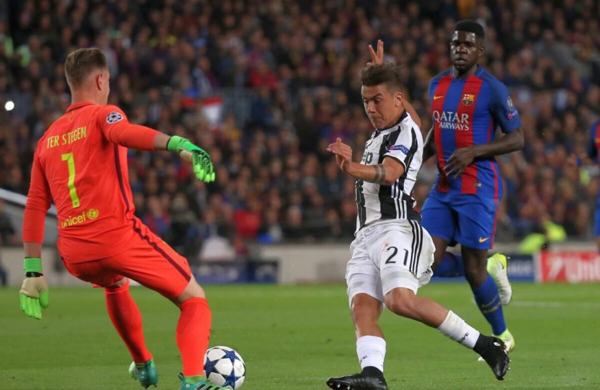 FOTO Tenis la perete » Juventus a anihilat perfect strategia ofensivă a Barçei, care nu a putut repeta minunea cu PSG. MSN-ul a fost nervos, fără sclipiri și eficiență
