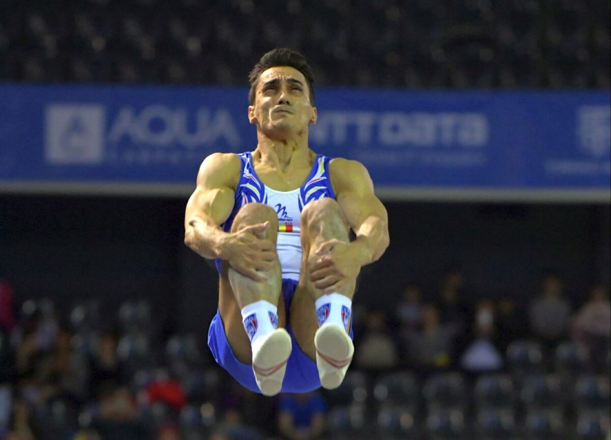 GALERIE FOTO Doar Drăgulescu în finale la Campionatele Europene de la Cluj-Napoca: "Vreau să mi se cânte imnul"