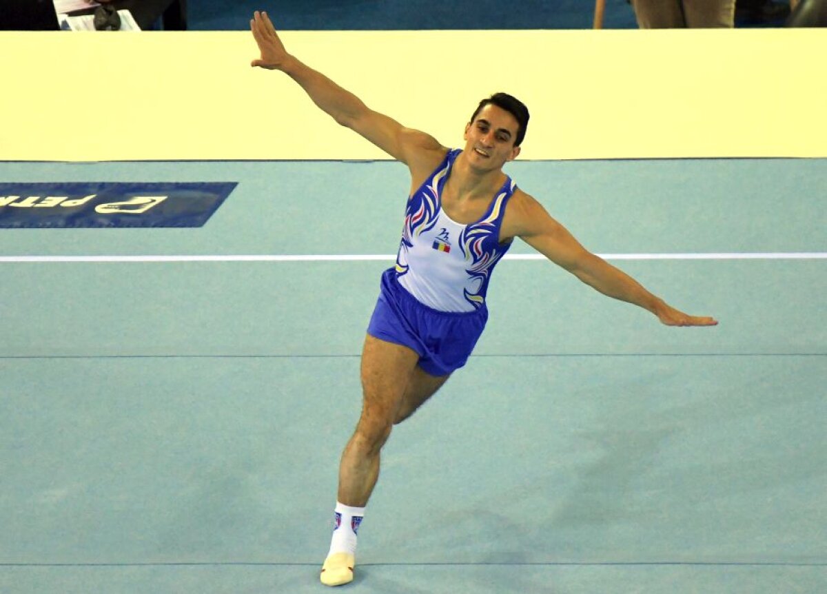 GALERIE FOTO Doar Drăgulescu în finale la Campionatele Europene de la Cluj-Napoca: "Vreau să mi se cânte imnul"