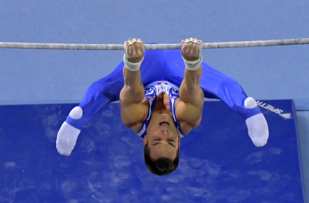 GALERIE FOTO Doar Drăgulescu în finale la Campionatele Europene de la Cluj-Napoca: "Vreau să mi se cânte imnul"