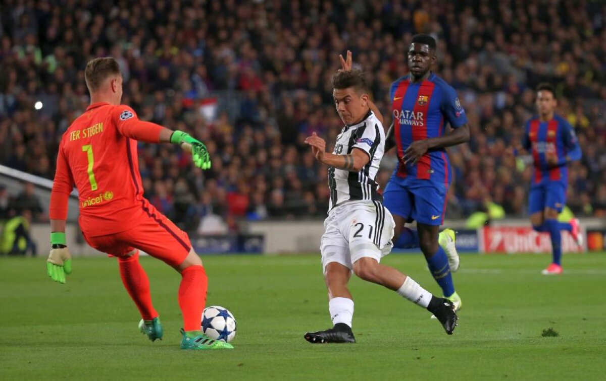 FOTO Tenis la perete » Juventus a anihilat perfect strategia ofensivă a Barçei, care nu a putut repeta minunea cu PSG. MSN-ul a fost nervos, fără sclipiri și eficiență
