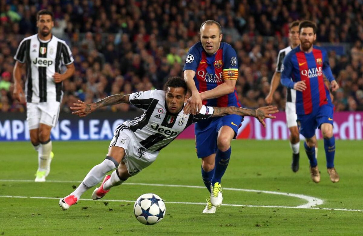 FOTO Tenis la perete » Juventus a anihilat perfect strategia ofensivă a Barçei, care nu a putut repeta minunea cu PSG. MSN-ul a fost nervos, fără sclipiri și eficiență