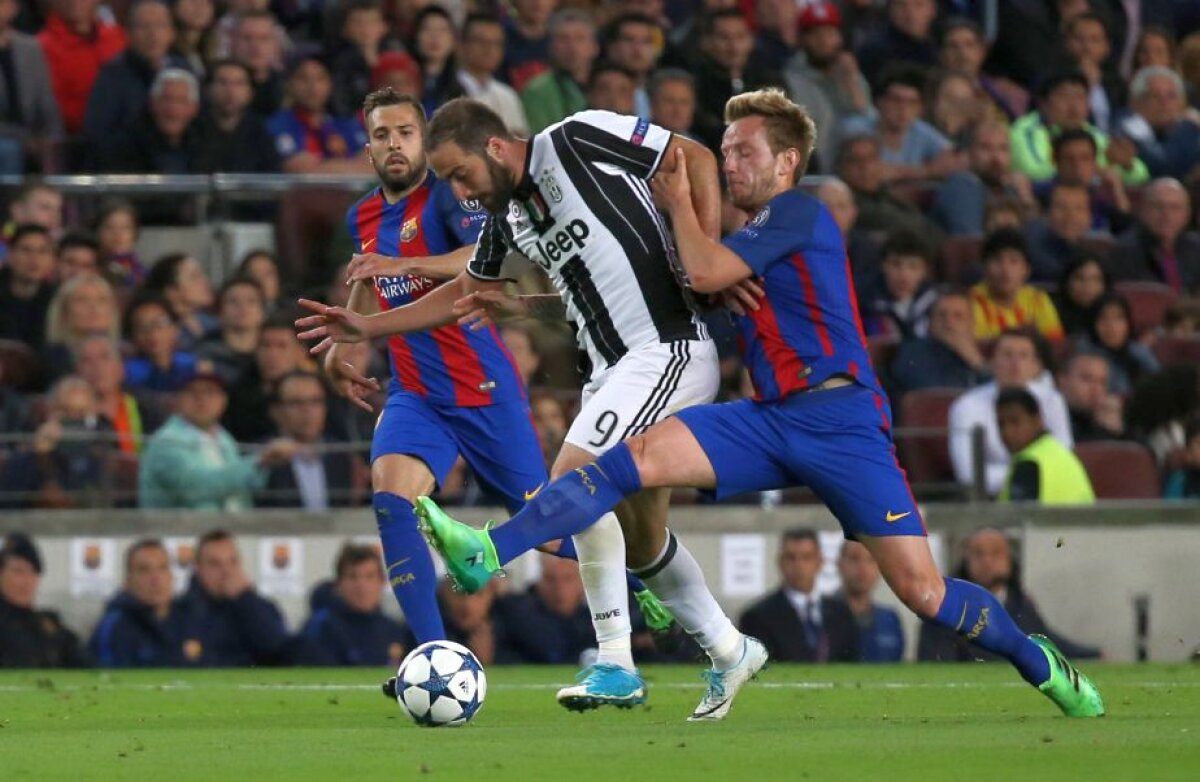 FOTO Tenis la perete » Juventus a anihilat perfect strategia ofensivă a Barçei, care nu a putut repeta minunea cu PSG. MSN-ul a fost nervos, fără sclipiri și eficiență