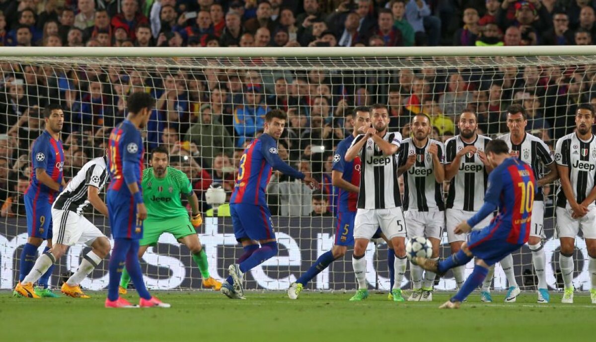 FOTO Tenis la perete » Juventus a anihilat perfect strategia ofensivă a Barçei, care nu a putut repeta minunea cu PSG. MSN-ul a fost nervos, fără sclipiri și eficiență
