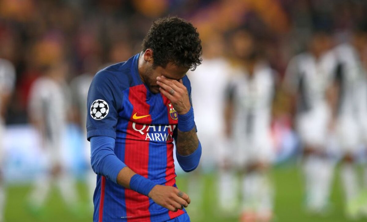 GALERIE FOTO Pique și-a scos pălăria, Neymar a plâns după eliminarea din Ligă: "Aveam un munte de urcat. Juventus a fost mai bună"