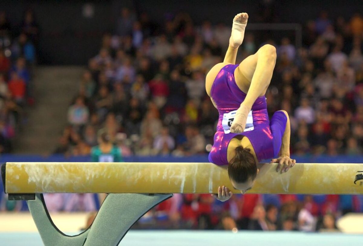 FOTO Larisa Iordache face rezumatul zilei după ce s-a calificat în finala de la bârnă: "A fost stresant"