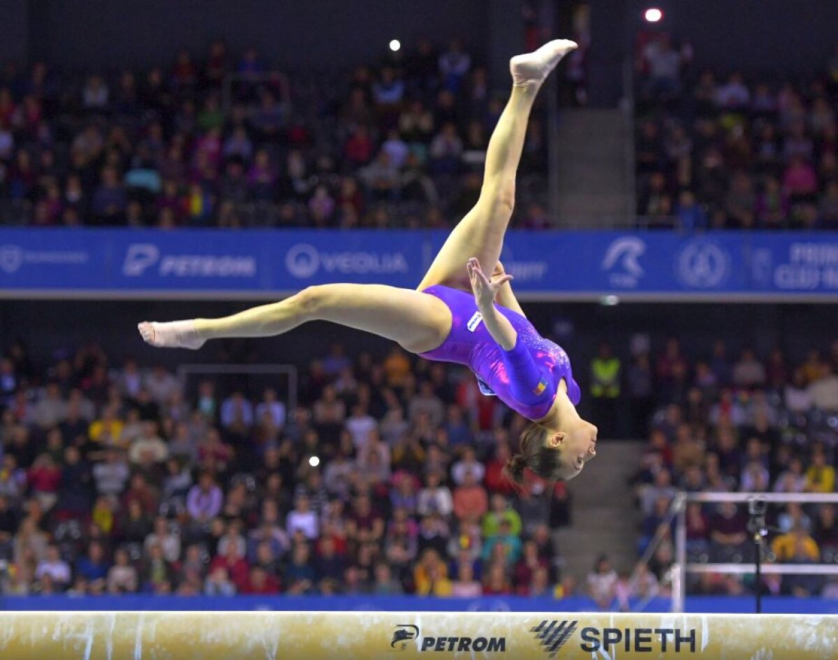 FOTO Larisa Iordache face rezumatul zilei după ce s-a calificat în finala de la bârnă: "A fost stresant"