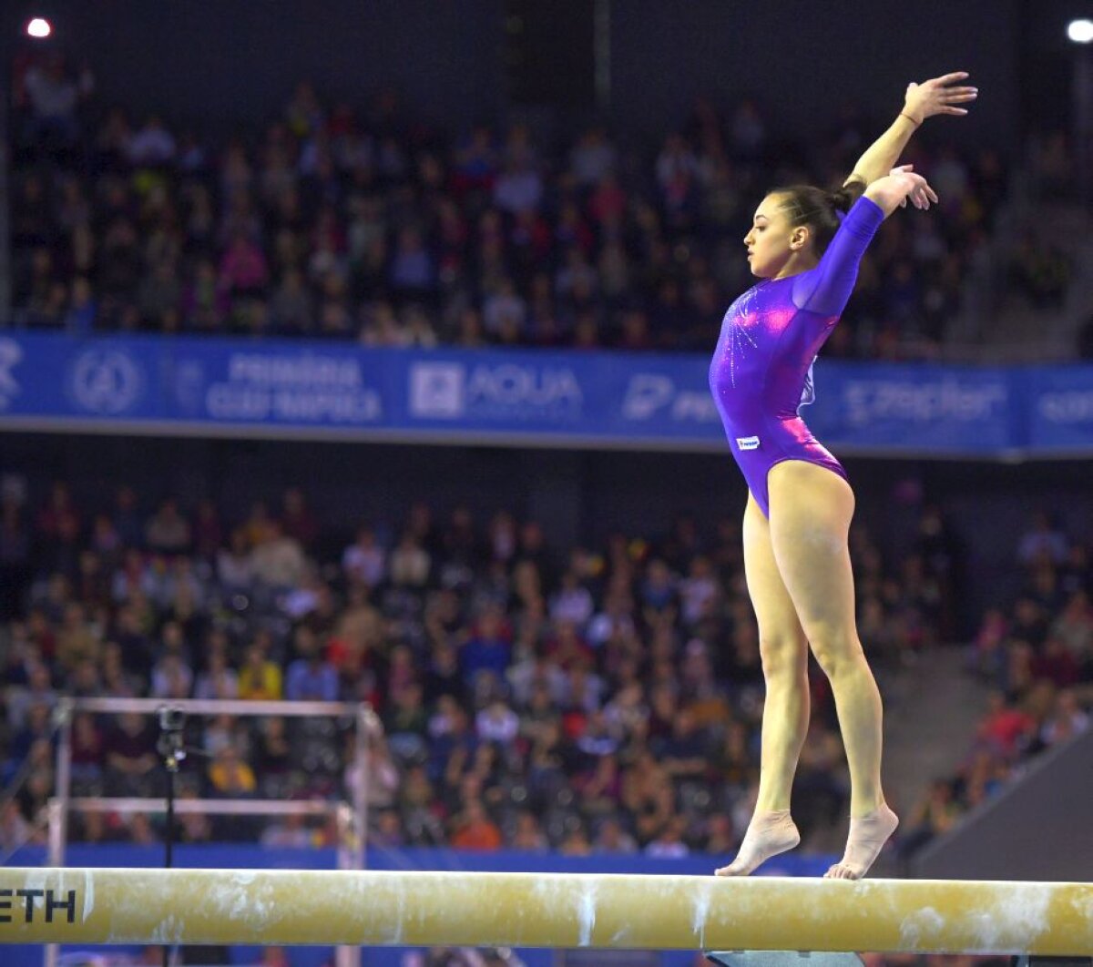 FOTO Larisa Iordache face rezumatul zilei după ce s-a calificat în finala de la bârnă: "A fost stresant"