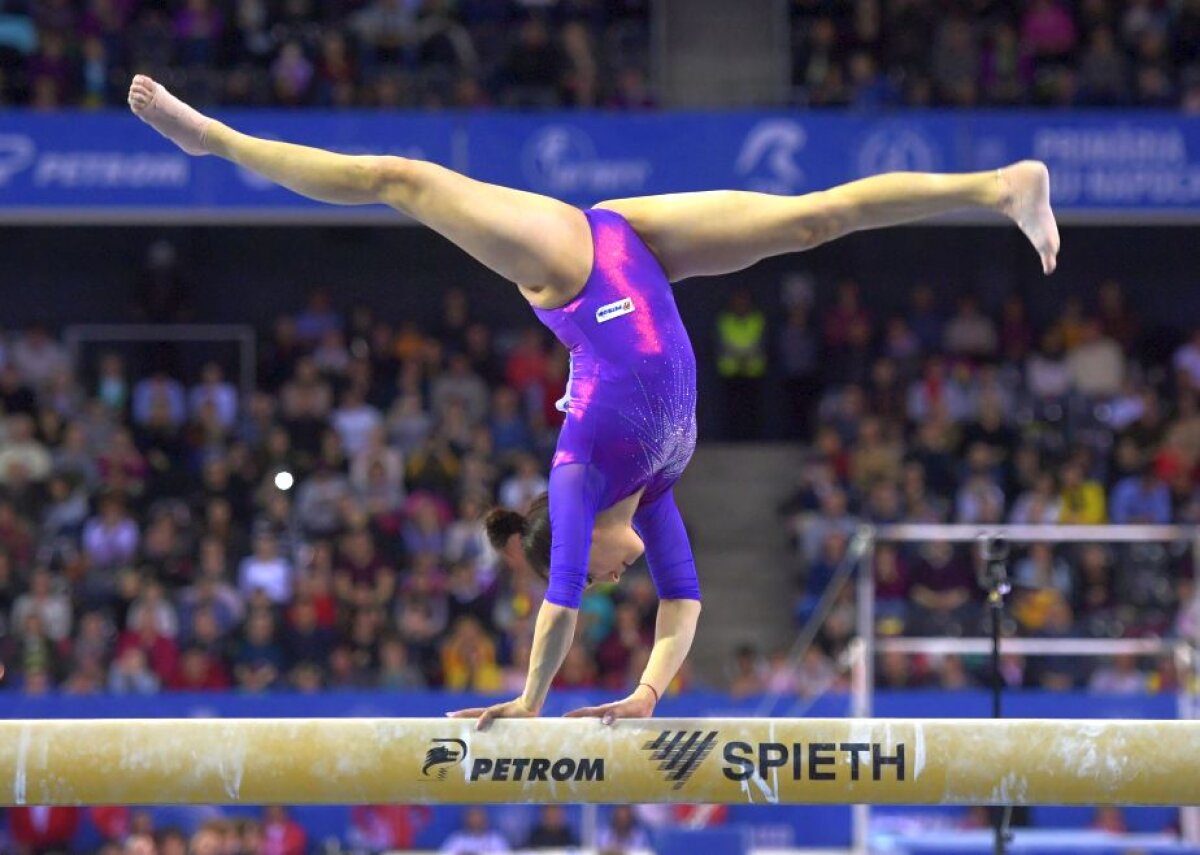 FOTO Larisa Iordache face rezumatul zilei după ce s-a calificat în finala de la bârnă: "A fost stresant"