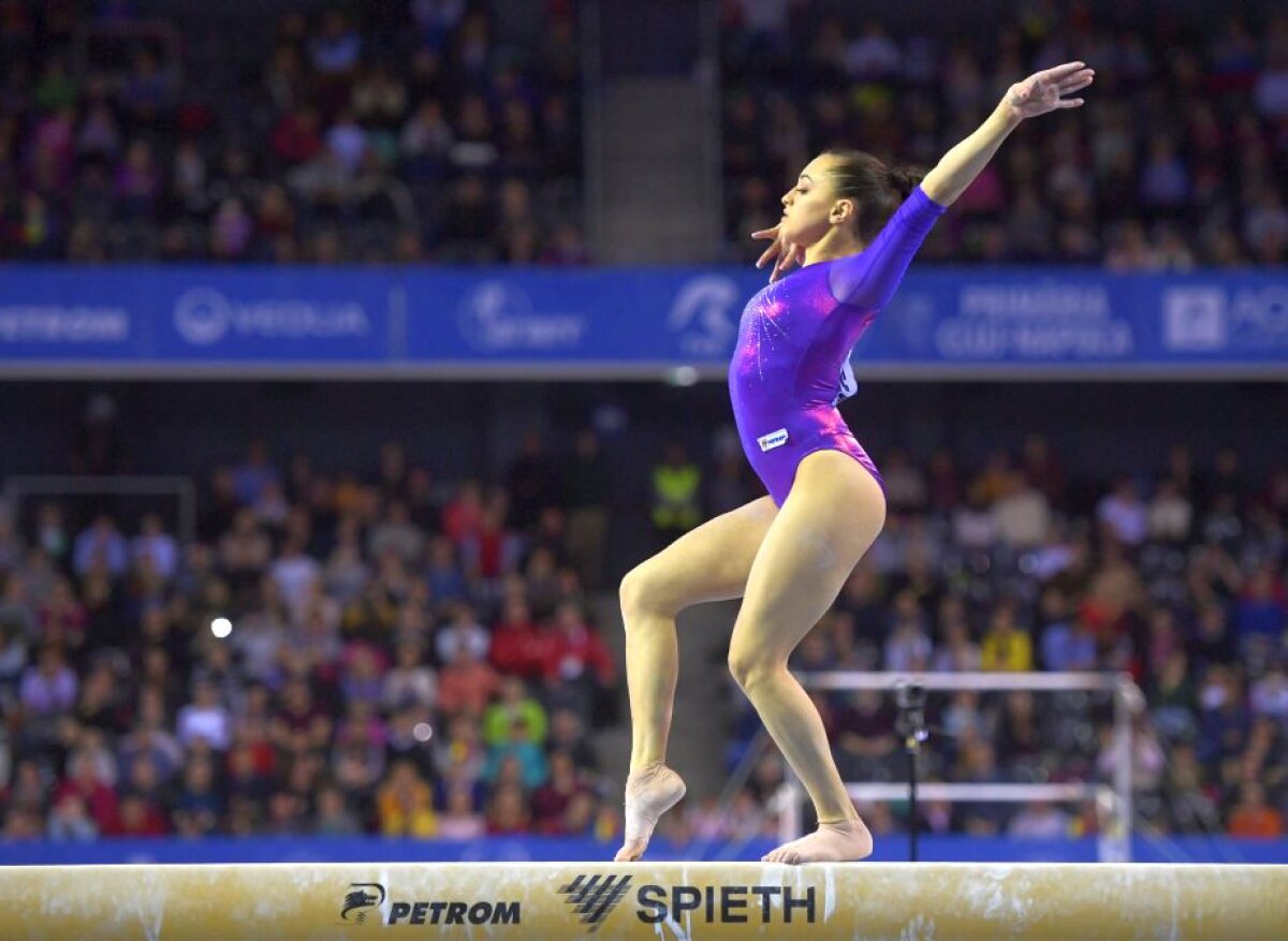 FOTO Larisa Iordache face rezumatul zilei după ce s-a calificat în finala de la bârnă: "A fost stresant"