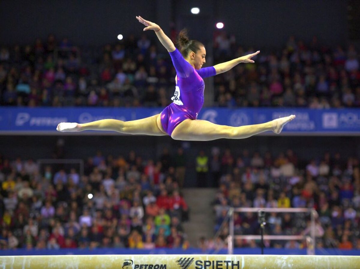 FOTO Larisa Iordache face rezumatul zilei după ce s-a calificat în finala de la bârnă: "A fost stresant"