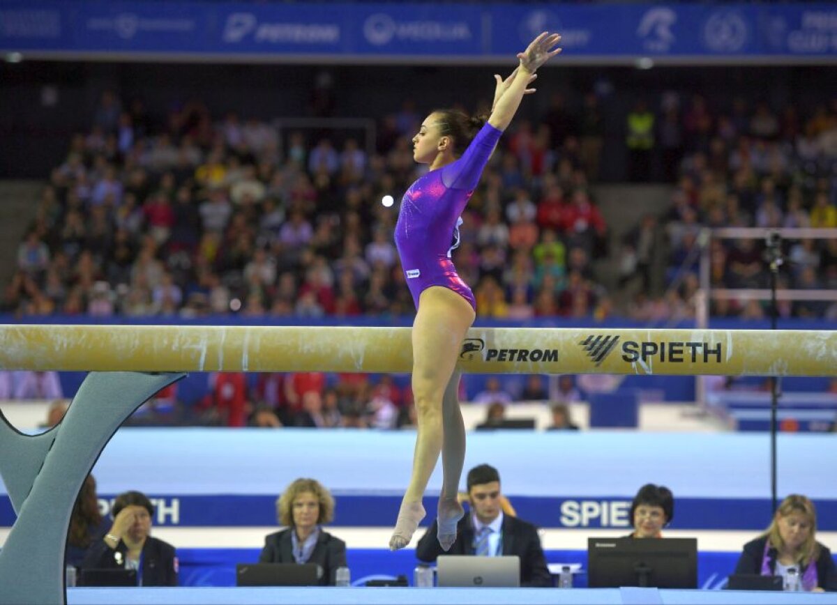FOTO Larisa Iordache face rezumatul zilei după ce s-a calificat în finala de la bârnă: "A fost stresant"