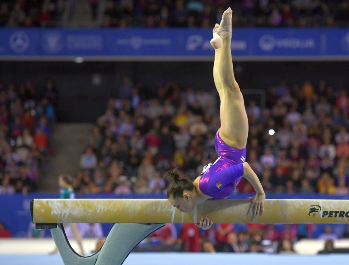 FOTO Larisa Iordache face rezumatul zilei după ce s-a calificat în finala de la bârnă: "A fost stresant"
