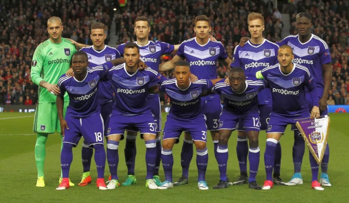VIDEO+FOTO » Anderlecht, echipa lui Stanciu și Chipciu, eliminată de Manchester United » Toate formațiile calificate în semifinalele Europa League