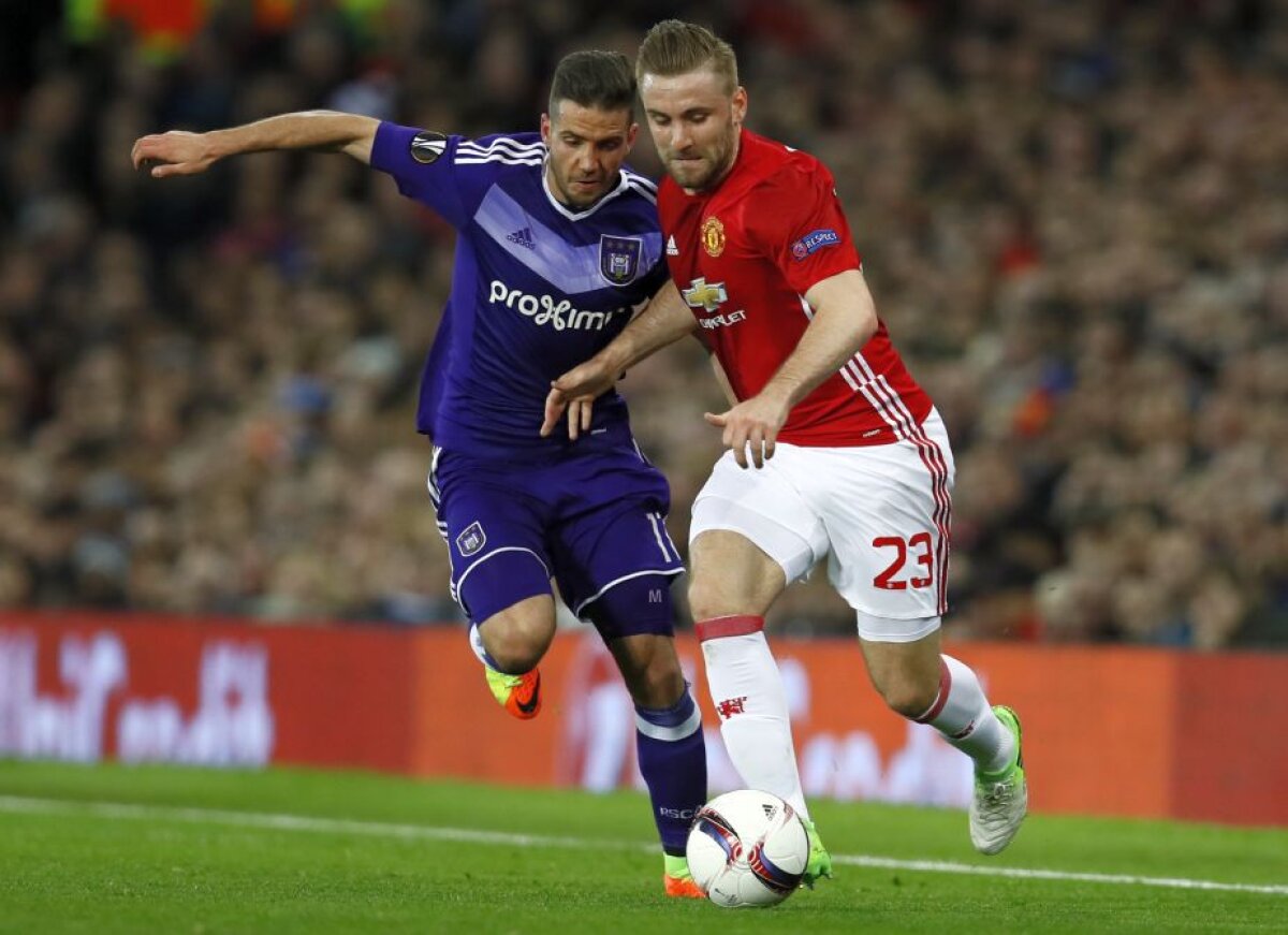 VIDEO+FOTO » Anderlecht, echipa lui Stanciu și Chipciu, eliminată de Manchester United » Toate formațiile calificate în semifinalele Europa League