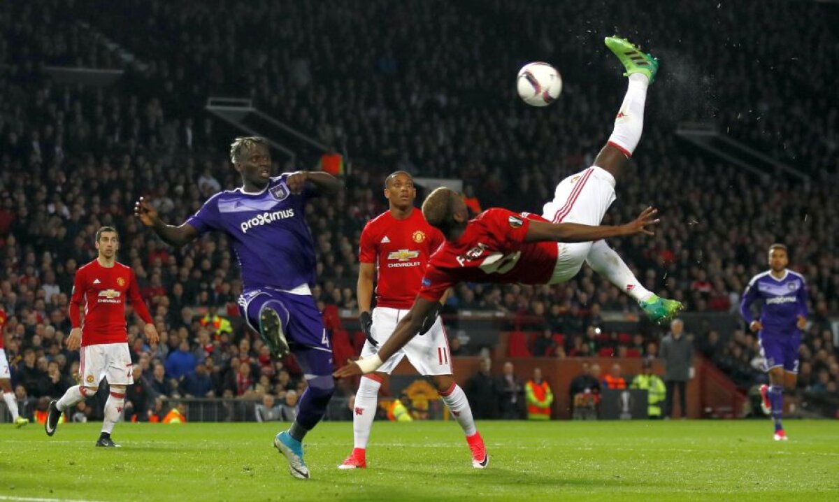 VIDEO+FOTO » Anderlecht, echipa lui Stanciu și Chipciu, eliminată de Manchester United » Toate formațiile calificate în semifinalele Europa League