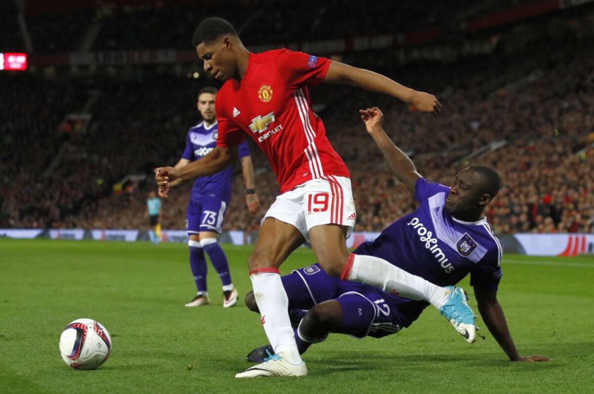 VIDEO+FOTO » Anderlecht, echipa lui Stanciu și Chipciu, eliminată de Manchester United » Toate formațiile calificate în semifinalele Europa League