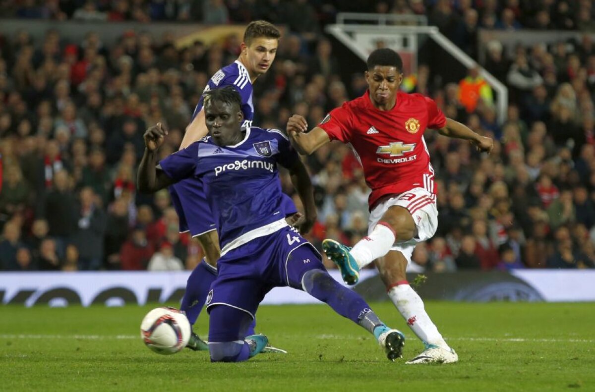 VIDEO+FOTO » Anderlecht, echipa lui Stanciu și Chipciu, eliminată de Manchester United » Toate formațiile calificate în semifinalele Europa League