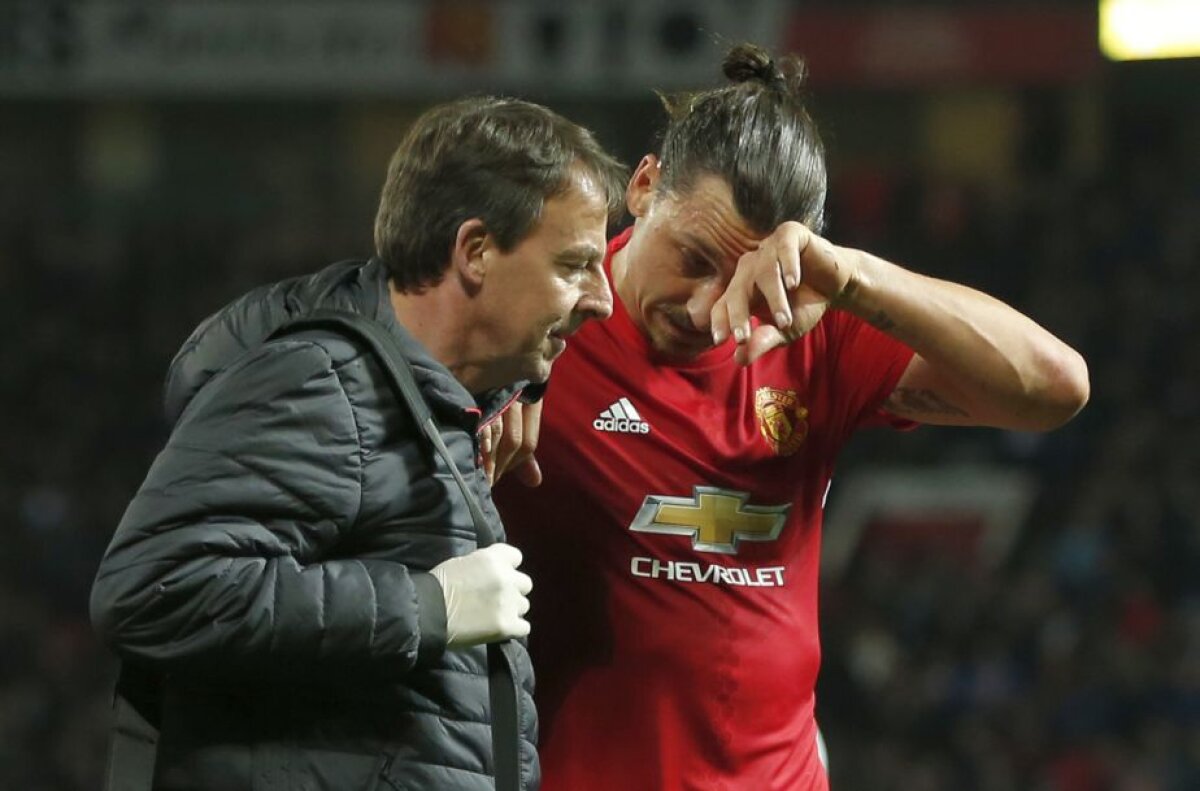 UPDATE / FOTO Verdict horror al medicilor în cazul accidentării lui Zlatan » Ar putea însemna finalul carierei!