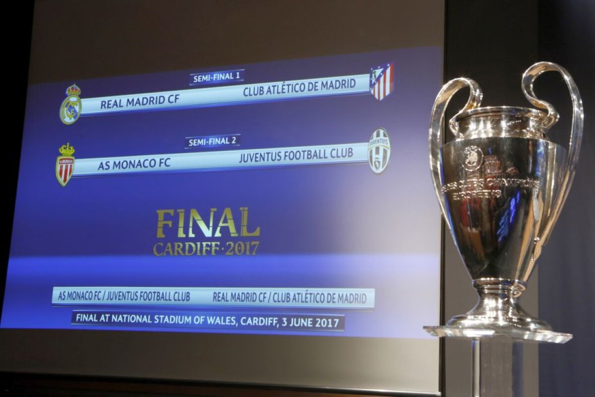 Se cunosc semifinalele Ligii Campionilor și Europa League » Dueluri tari în ambele competiții