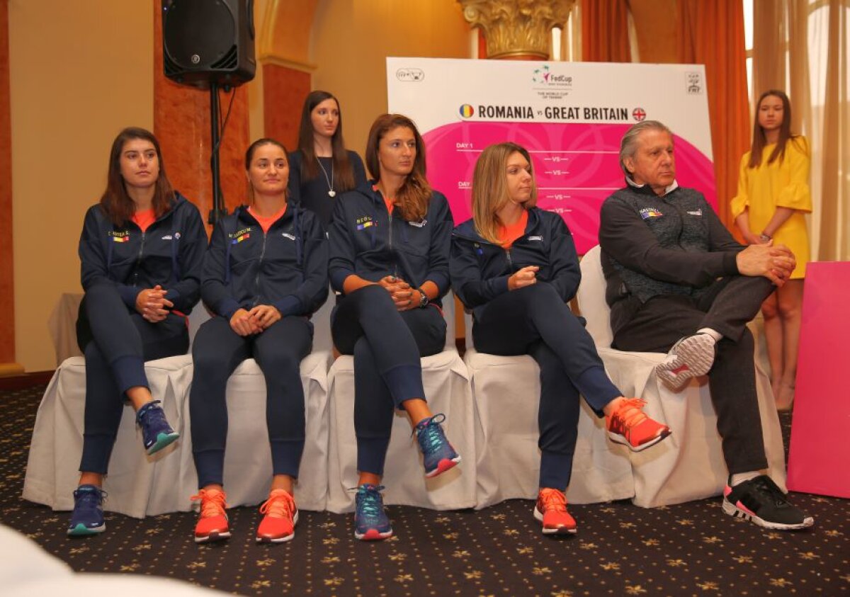 FOTO A avut loc tragerea la sorți pentru Fed Cup » Simona Halep deschide meciul cu Marea Britanie: "Am un avantaj"