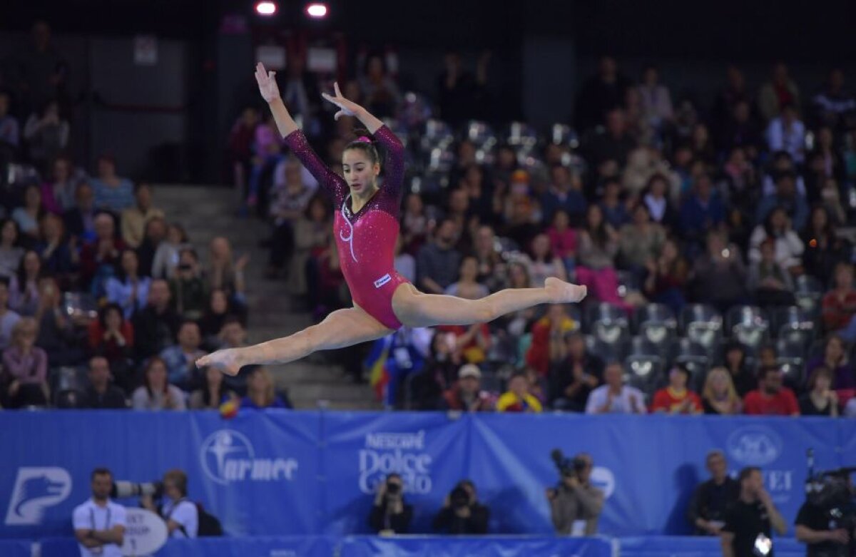 GALERIE FOTO Corespondență de la Cluj » Ioana Crișan și Olivia Cîmpian au concurat astăzi în finala de la individual compus